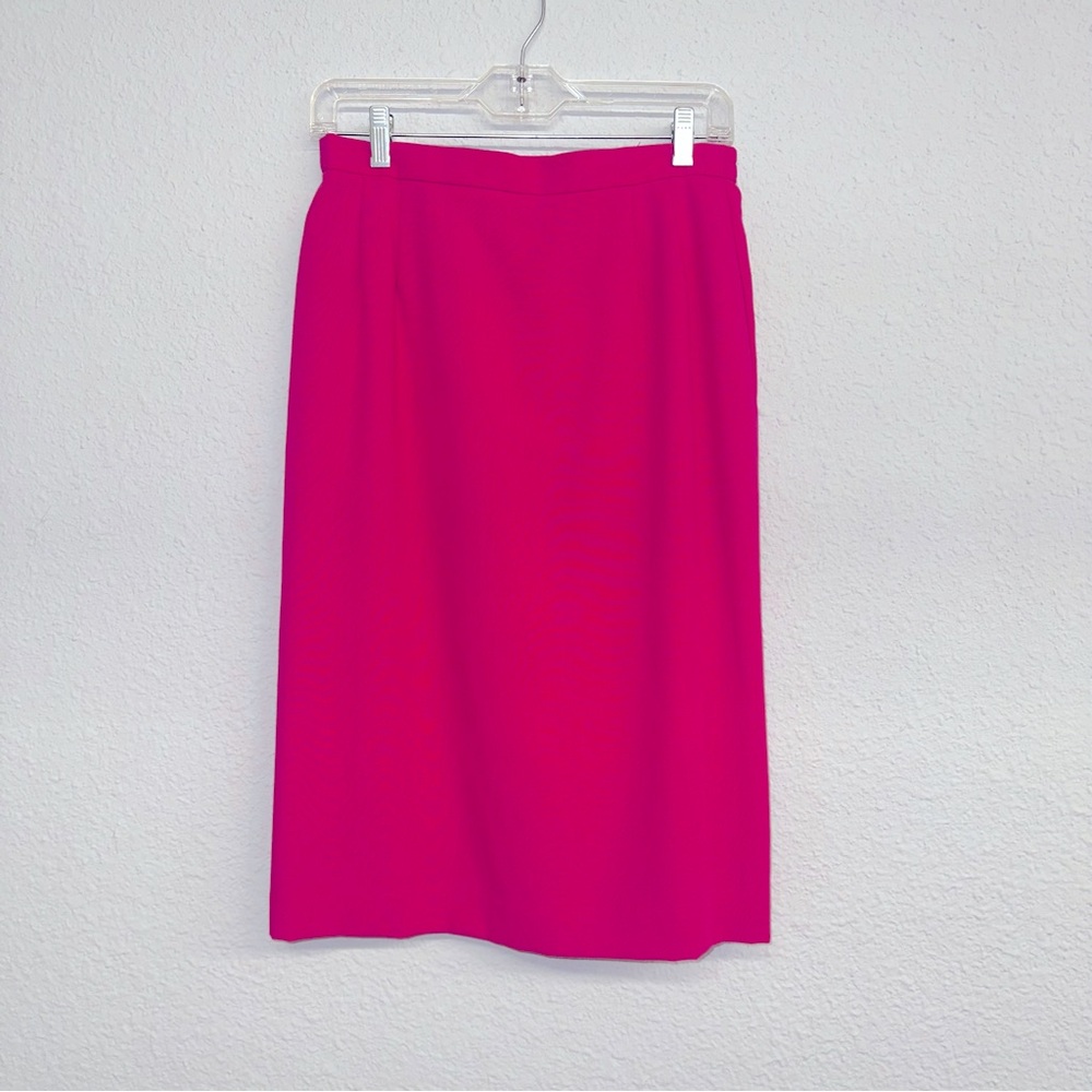 Allison Daley Hot Pink Pencil Skirt